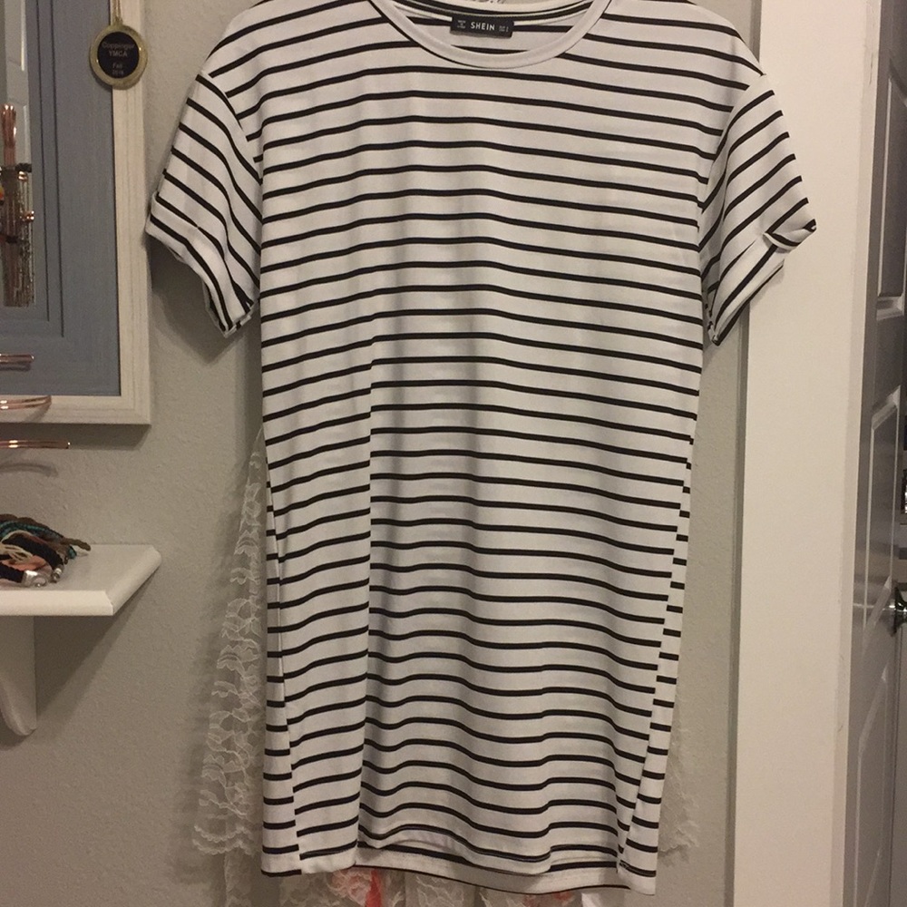 striped dres